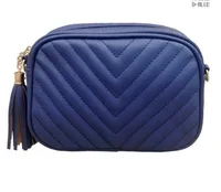Women's Small Pu Leather Solid Color Fashion Square Zipper Crossbody Bag sku image 2