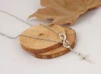 Simple Style Cross Alloy Plating Women's Necklace 1 Piece main image 2