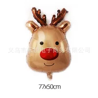 Christmas Christmas Tree Santa Claus Snowman Aluminum Film Party Balloon sku image 30