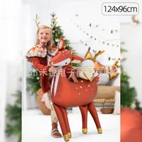 Christmas Christmas Tree Santa Claus Snowman Aluminum Film Party Balloon sku image 57