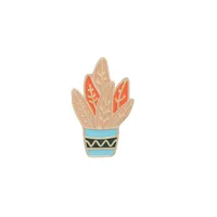 Simple Style Cactus Alloy Enamel Metal Unisex Brooches sku image 1
