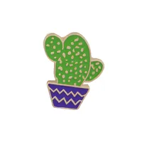 Simple Style Cactus Alloy Enamel Metal Unisex Brooches sku image 5
