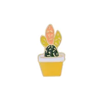 Simple Style Cactus Alloy Enamel Metal Unisex Brooches sku image 2