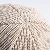 Unisex Simple Style Solid Color Crimping Wool Cap main image 4