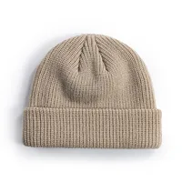 Unisex Simple Style Solid Color Crimping Wool Cap main image 2