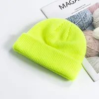 Unisex Simple Style Solid Color Crimping Wool Cap sku image 17