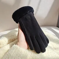 Women's Simple Style Solid Color Velvet Polyester Gloves 1 Pair sku image 18