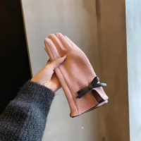 Women's Simple Style Solid Color Velvet Polyester Gloves 1 Pair sku image 8