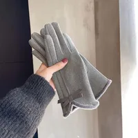 Women's Simple Style Solid Color Velvet Polyester Gloves 1 Pair sku image 12