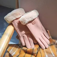 Women's Simple Style Solid Color Velvet Polyester Gloves 1 Pair sku image 16