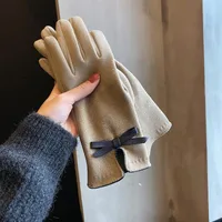 Women's Simple Style Solid Color Velvet Polyester Gloves 1 Pair sku image 7