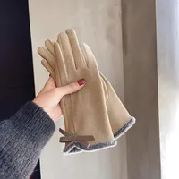 Women's Simple Style Solid Color Velvet Polyester Gloves 1 Pair sku image 11