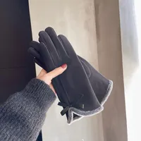 Women's Simple Style Solid Color Velvet Polyester Gloves 1 Pair sku image 2