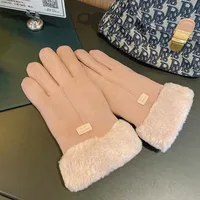 Women's Simple Style Solid Color Velvet Polyester Gloves 1 Pair sku image 33