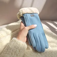 Women's Simple Style Solid Color Velvet Polyester Gloves 1 Pair sku image 27