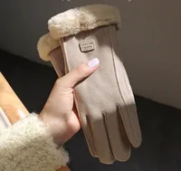 Women's Simple Style Solid Color Velvet Polyester Gloves 1 Pair sku image 26