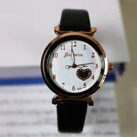 Fashion Heart Shape Buckle Quartz Women's Watches sku image 1