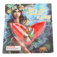 Halloween Elf Ears Party Dress Up Props Latex Elf Tip Simulation Ears Props sku image 12