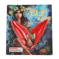 Halloween Elf Ears Party Dress Up Props Latex Elf Tip Simulation Ears Props sku image 17