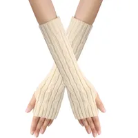 Women's Fashion Solid Color Polyacrylonitrile Fiber Gloves 1 Pair sku image 10