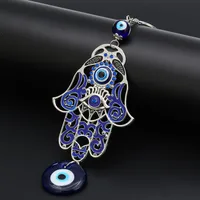 Fashion Eye Alloy Plating Rhinestones Pendant 1 Piece main image 2