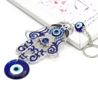 Fashion Eye Alloy Plating Rhinestones Pendant 1 Piece main image 5