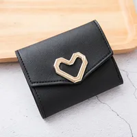 Women's Short Wallet Practical Three-fold Coin Purse Soft-faced Lady Card Bag main image 9