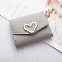 Women's Short Wallet Practical Three-fold Coin Purse Soft-faced Lady Card Bag main image 7