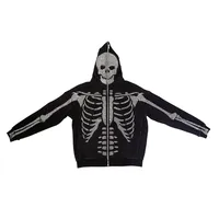 Women's Hoodie Long Sleeve Hoodies & Sweatshirts Printing Punk Streetwear Skull main image 1
