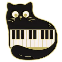 Cute Cat Alloy Stoving Varnish Unisex Brooches sku image 22
