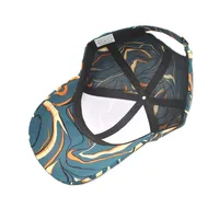 Unisex Fashion Swirl Pattern Printing Curved Eaves Baseball Cap main image 2