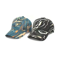 Unisex Fashion Swirl Pattern Printing Curved Eaves Baseball Cap main image 4