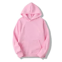 Unisex Hoodies Long Sleeve Basic Fleece Lined Casual Solid Color main image 4