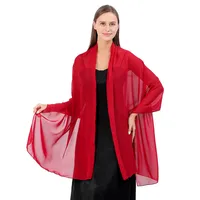 Women's Elegant Solid Color Polyester Shawls main image 2