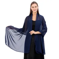Women's Elegant Solid Color Polyester Shawls main image 3