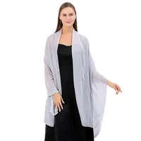 Women's Elegant Solid Color Polyester Shawls main image 4
