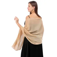 Women's Elegant Solid Color Polyester Shawls main image 5
