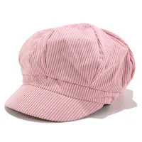 Women's Fashion Solid Color Handmade Curved Eaves Baseball Cap sku image 5