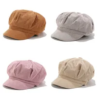 Women's Fashion Solid Color Handmade Curved Eaves Baseball Cap main image 1