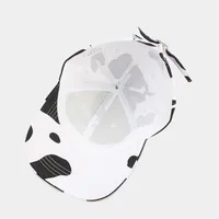 Women's Fashion Zebra Printing Curved Eaves Baseball Cap main image 3