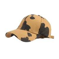 Women's Fashion Zebra Printing Curved Eaves Baseball Cap main image 4