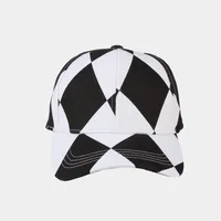 Women's Fashion Zebra Printing Curved Eaves Baseball Cap sku image 14