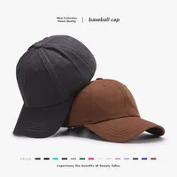 Unisex Fashion Solid Color Sewing Curved Eaves Baseball Cap main image 1