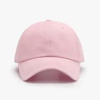 Unisex Fashion Solid Color Sewing Curved Eaves Baseball Cap sku image 4