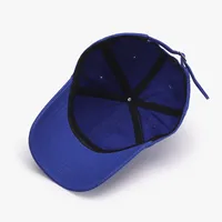 Unisex Fashion Solid Color Sewing Curved Eaves Baseball Cap main image 5
