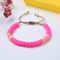 Vacation Geometric Soft Clay Copper Beaded Women's Bracelets sku image 3
