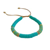 Vacation Geometric Soft Clay Copper Beaded Women's Bracelets main image 5