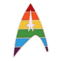 Simple Style Classic Style Rainbow Alloy Stoving Varnish Unisex Brooches sku image 3