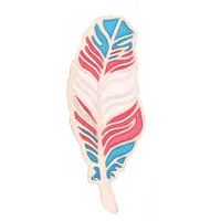 Simple Style Classic Style Rainbow Alloy Stoving Varnish Unisex Brooches sku image 1