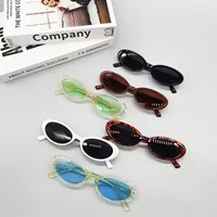 New Fashion Small Frame Sunglasses Korean Version Of Oval Sunglasses main image 1